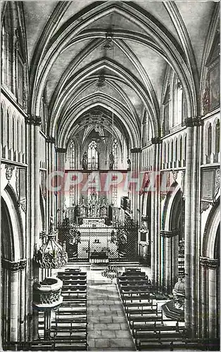 Cartes postales moderne Fribourg Interieur de la Cathedrale