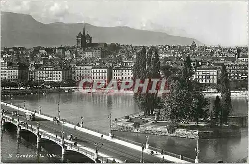 Cartes postales moderne Geneve la Ville
