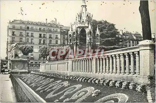 Cartes postales moderne Geneve Monument Brunswick Lion