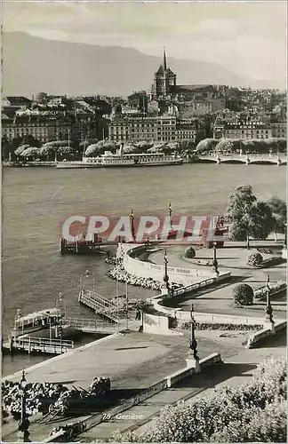 Cartes postales moderne Geneve Bateau