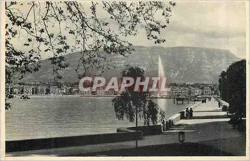 Moderne Karte Geneve et Saleve