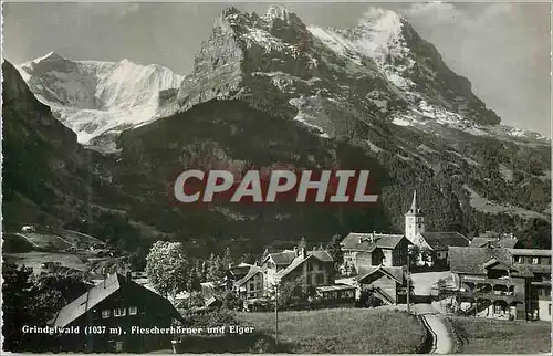 Cartes postales moderne Grindelwald (1037 m) Fiescherhorner und Eiger