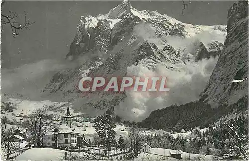 Cartes postales moderne Grindelwald mit Wetterhorn