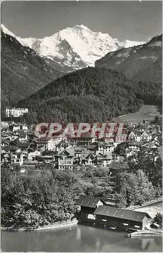 Cartes postales moderne Interlaken mit Jungfrau