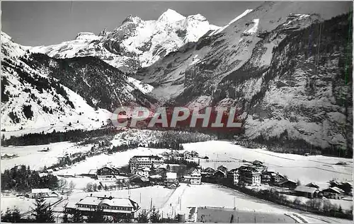 Moderne Karte Kandersteg und Blumlisalp