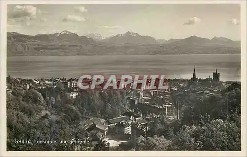 Cartes postales moderne Lausanne Vue Generale