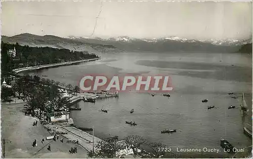 Cartes postales moderne Lausanne Ouchy Le Quai