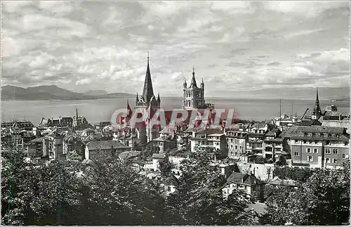 Cartes postales moderne Lausanne et le Lac Leman