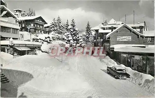 Cartes postales moderne Leysin Centre