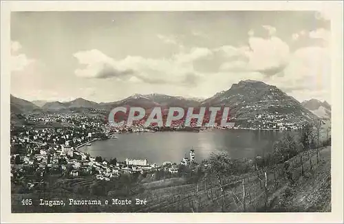 Cartes postales moderne Lugano Panorama e Monte Bre