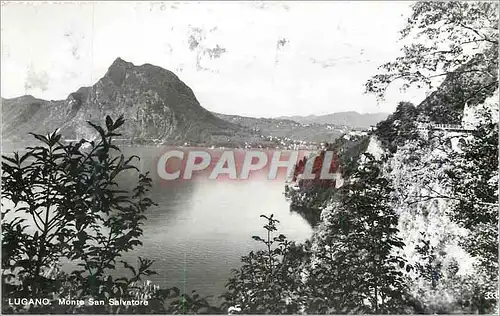 Cartes postales moderne Lugano Monte San Salvatore