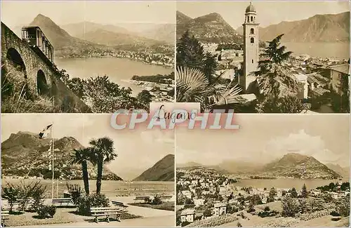 Cartes postales moderne Lugano