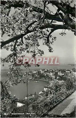 Cartes postales moderne Montreux Bon Port