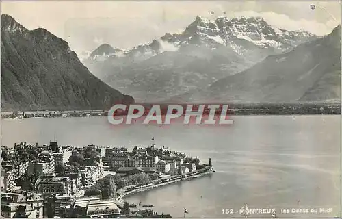 Cartes postales moderne Montreux Mes Dents du Midi