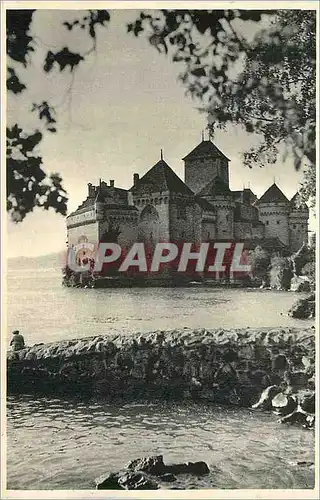Cartes postales moderne Chateau de Chillon