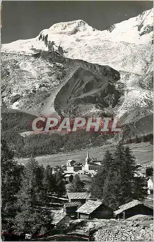 Cartes postales moderne Saas Fee 1790 m Alphubel 4206 m