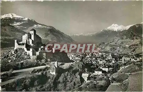 Cartes postales moderne Sion Valere Vallee du Rhone Grd Chavalard
