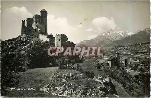 Cartes postales moderne Sion et Valere