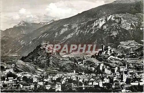 Cartes postales moderne Sion Vue Generale