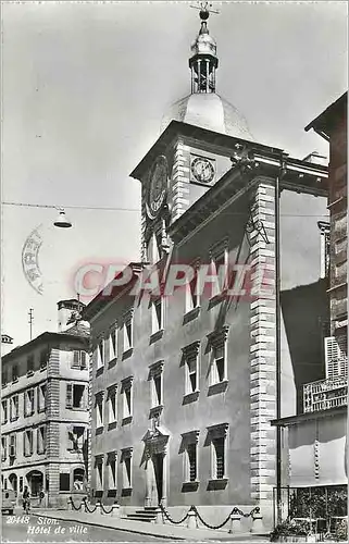 Cartes postales moderne Sion Hotel de Ville