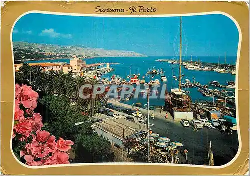 Cartes postales moderne Sanremo Le Port Bateaux