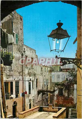Cartes postales moderne Sanremo Place de la Cisterna Angle Pittoresque de la Vieille Ville