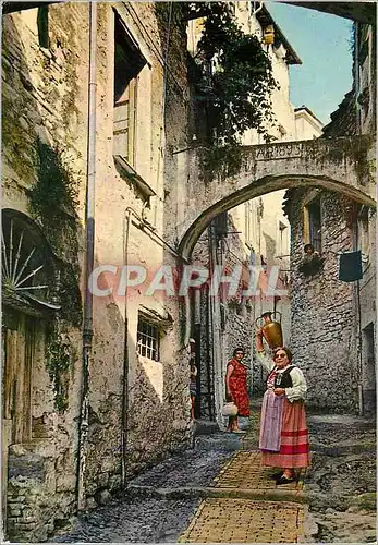 Cartes postales moderne Sanremo Riviera dei Fiori Ville ancienne Habitudes Locales