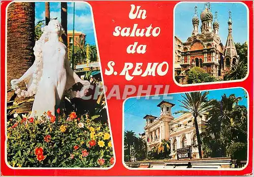 Cartes postales moderne Saluti da S Remo