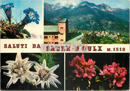 Cartes postales moderne Sauze d'Oulx m 1510 Piemonte Pittoresco Panorama de Casa Letizia