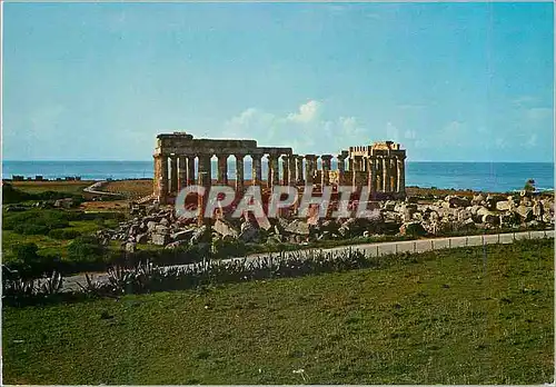 Cartes postales moderne Selinunte Temple E