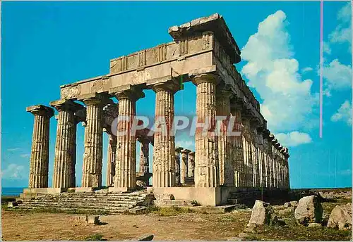 Cartes postales moderne Selinunte Temple E