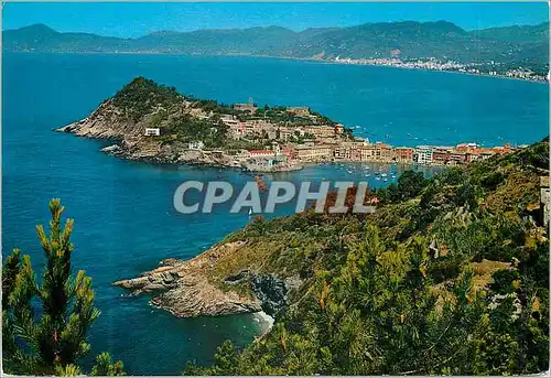 Moderne Karte Sestri Levante La Peninsule