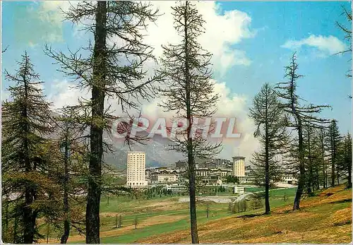 Cartes postales moderne Sestriere mt 2035 Panorama