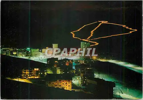 Cartes postales moderne Sestriere mt 2035 La Fiaccolata