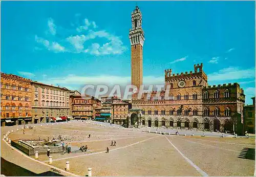 Cartes postales moderne Siena Place Del Campo