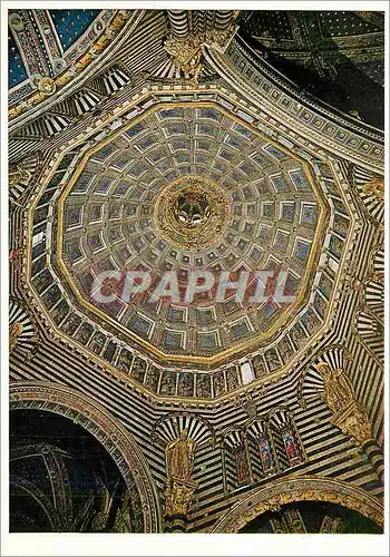 Cartes postales moderne Siena Le Dome Interieur La Cupole