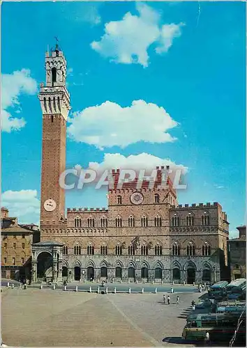 Cartes postales moderne Siena Le Palais Public