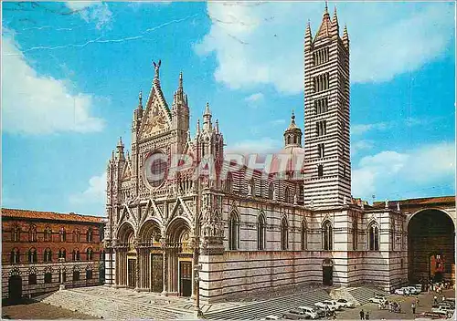Cartes postales moderne Siena La Cathedrale
