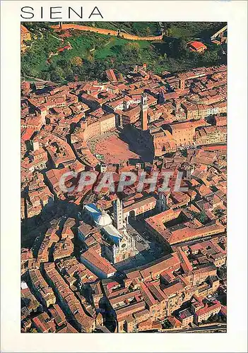 Cartes postales moderne Siena Vue aerienne