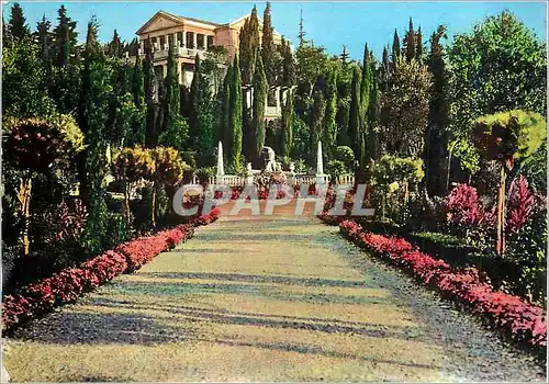 Cartes postales moderne Lac de Garda Sirmione Giardino Villa Cortine