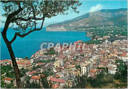 Moderne Karte Sorrento Vue Generale