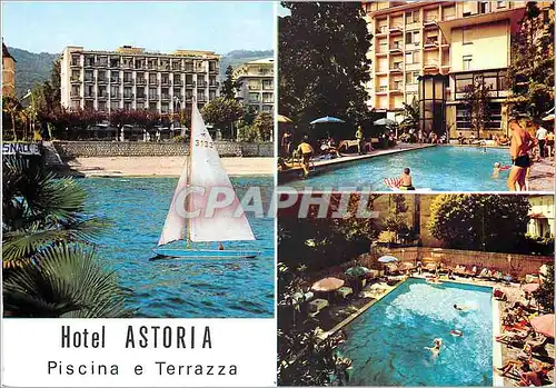 Moderne Karte Stresa Lago Maggiore Hotel Astoria Propr Mariani