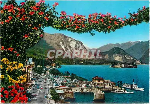 Cartes postales moderne Stresa Lac Majeur Vue Generale Bateaux