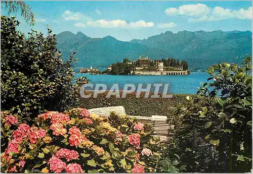 Cartes postales moderne Lac Majeur Isola Bella vue de Stresa
