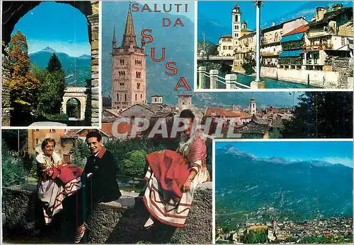 Cartes postales moderne Piemonte Pittoresco Susa