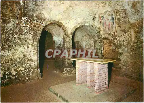 Cartes postales moderne Siracusa Saint Jean Crypte de Saint Marziono