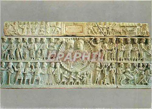Cartes postales moderne Siracusa Charcophage d'Adelphie Epoque Chretienne
