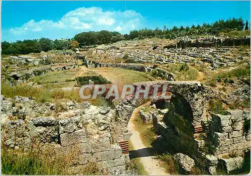 Cartes postales moderne Siracusa Amphitheatre Romain