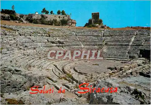 Cartes postales moderne Siracusa Le Theatre Grec