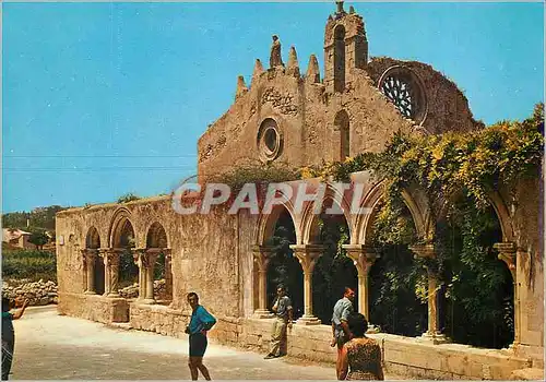 Moderne Karte Siracusa Eglise de Saint Jean aux Catacombes